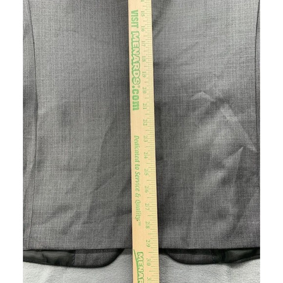 Kenneth Cole Reaction Sport Jacket Men’s Size 40R Gray Double Vented Blazer Coat - Picture 7 of 16